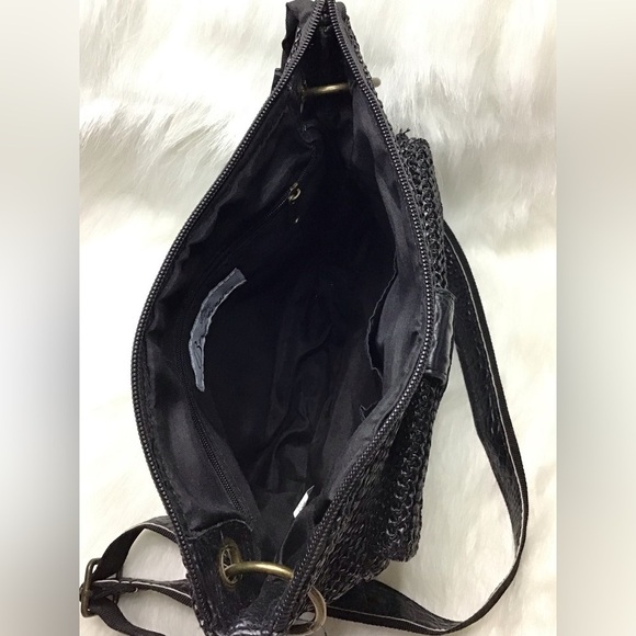 Braciano woven style over the shoulder bag with adjustable and removable strap - Picture 3 of 6